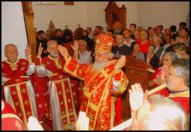 Владика Никанор у Манастиру Липље
