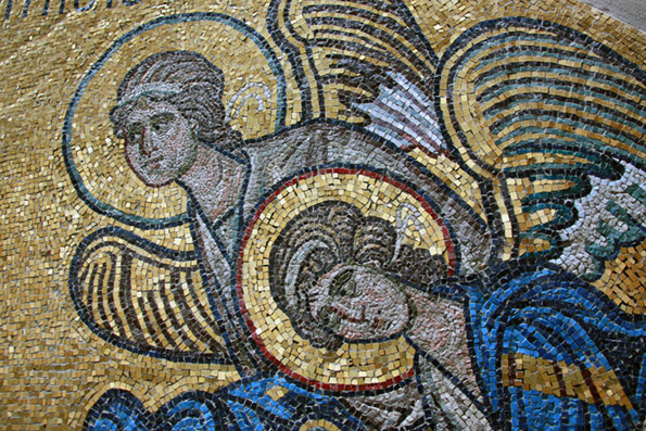 Christ’s baptism (detail)