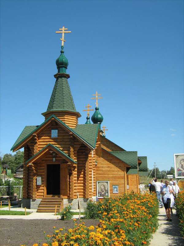 Казанский источник Божией Матери. Дивеево.