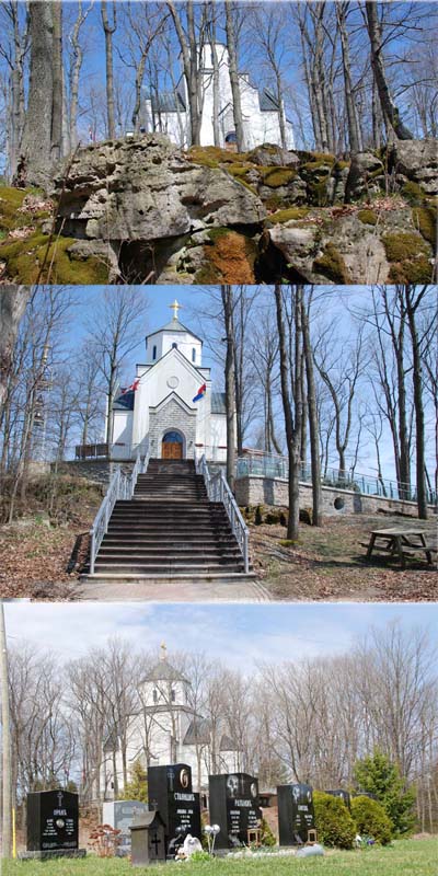 Serbian Orthodox Holy  Transfiguration Monastery in Milton,ON,Canada