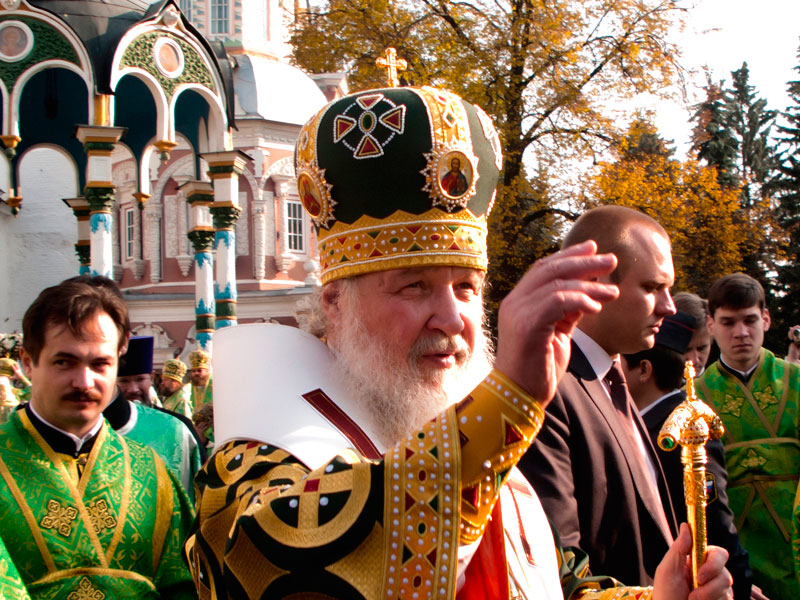 Патриарх Московский и Всея Руси Кирилл.
