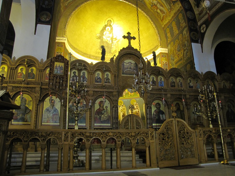 Unutrašnjost crkve manastira PANAGIA SUMELA