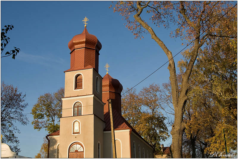 w jesiennym słońcu