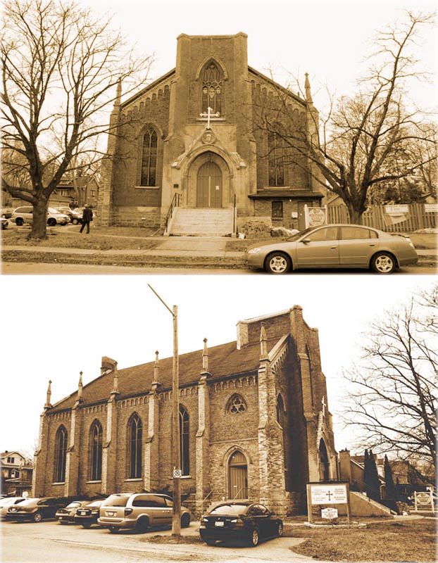 The Serbian Orthodox church  St.  Arsenije  Sremac  in Whitby,ON,Canada