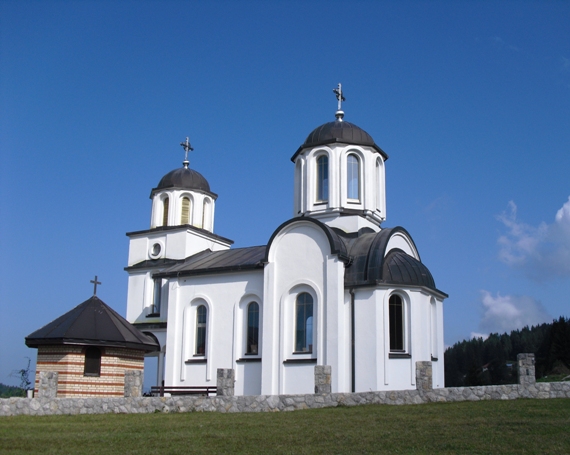 Serbian orthodox church,Aljinovice,Nova Varos,Zlatar,Serbia...