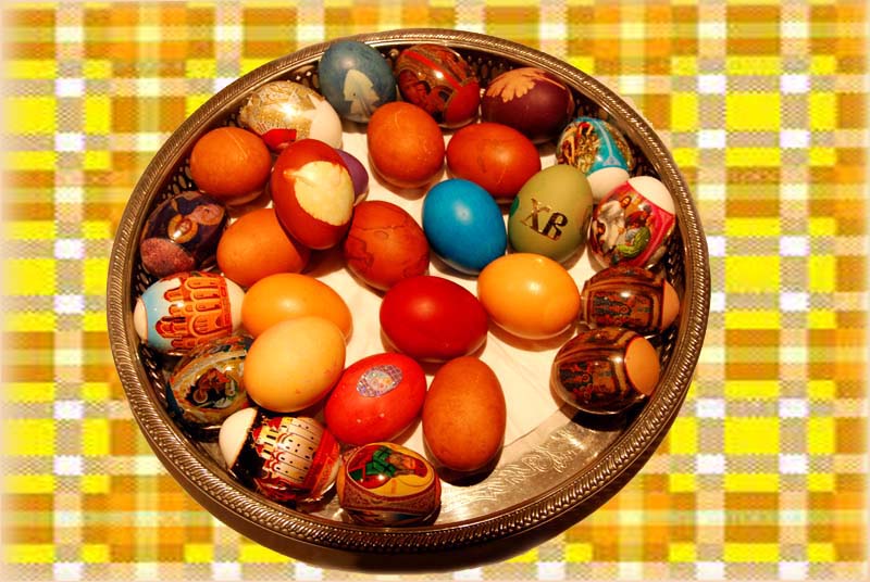 Easter eggs