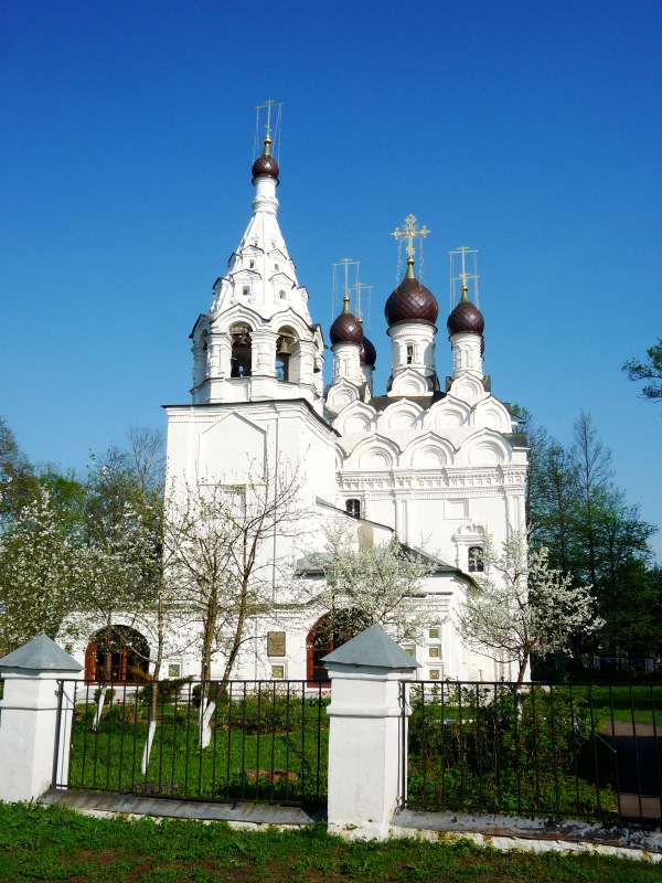 Церковь преподобного Сергия Радонежского с. Комягино. Подмосковье.