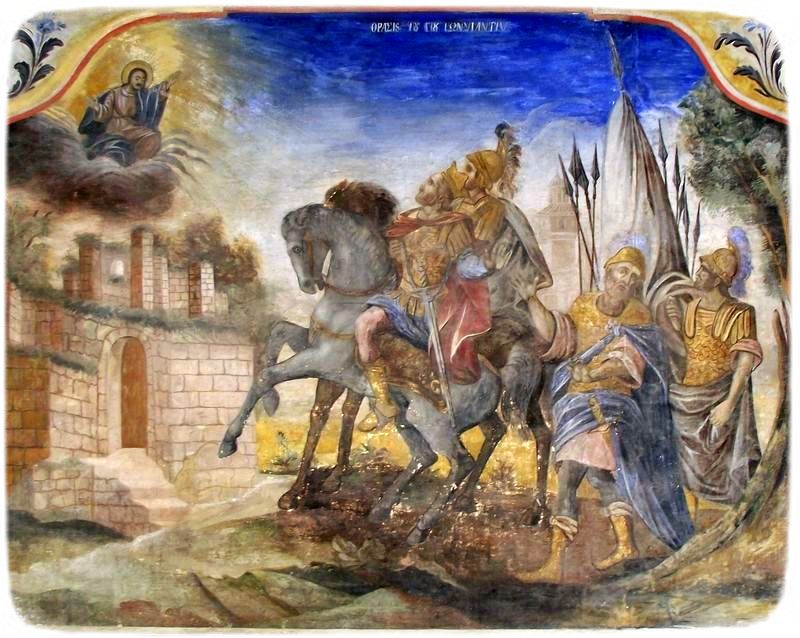 Стенопис от храма "Св. Св. Константин и Елена", Пловдив