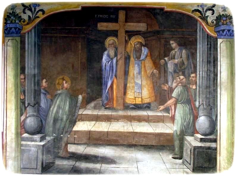 Стенопис от храма "Св. Св. Константин и Елена"(2), Пловдив