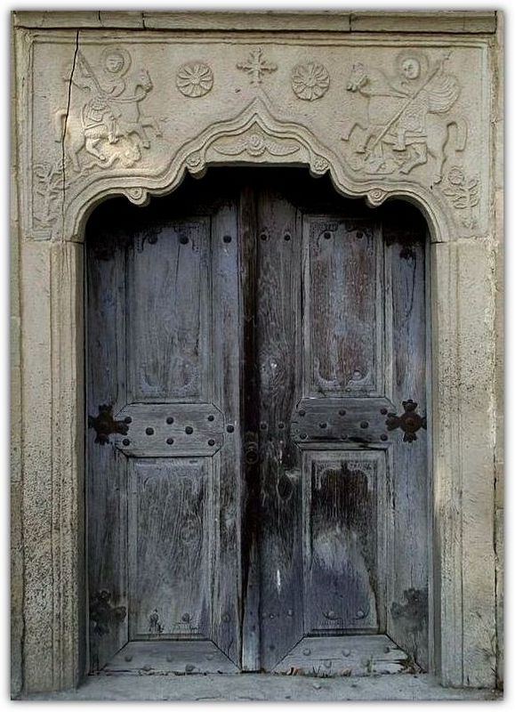 The door of the church