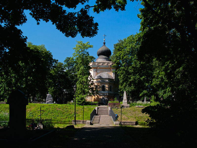 Санкт-Петербург.Александро-Невская Лавра.Никольская церковь.