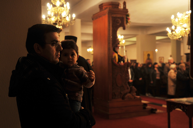 Father and daughter