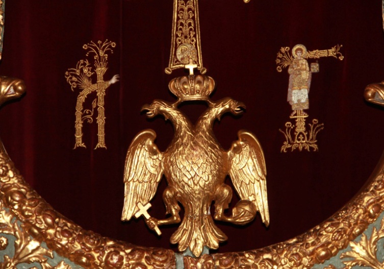 Detail of Royal Door of Patriarchal Catherdal in Fanar 