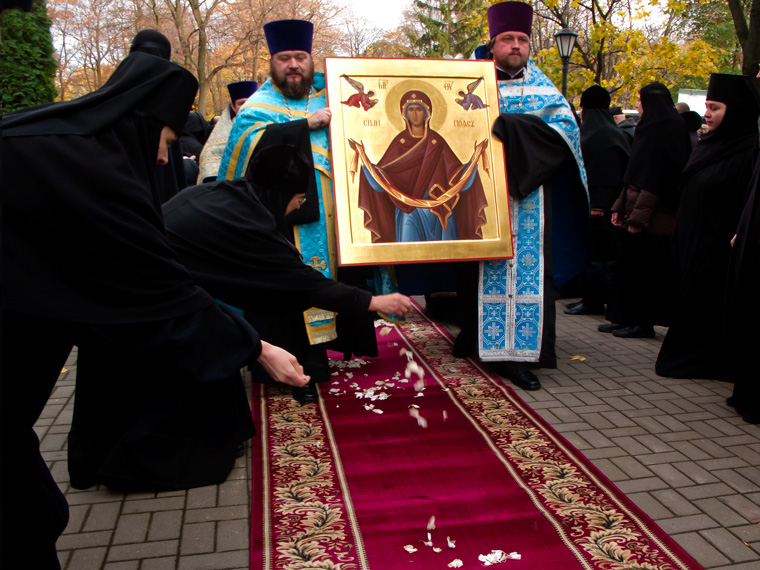 Встреча Пояса Пресвятой  Богородицы в Санкт-Петербурге (1)
