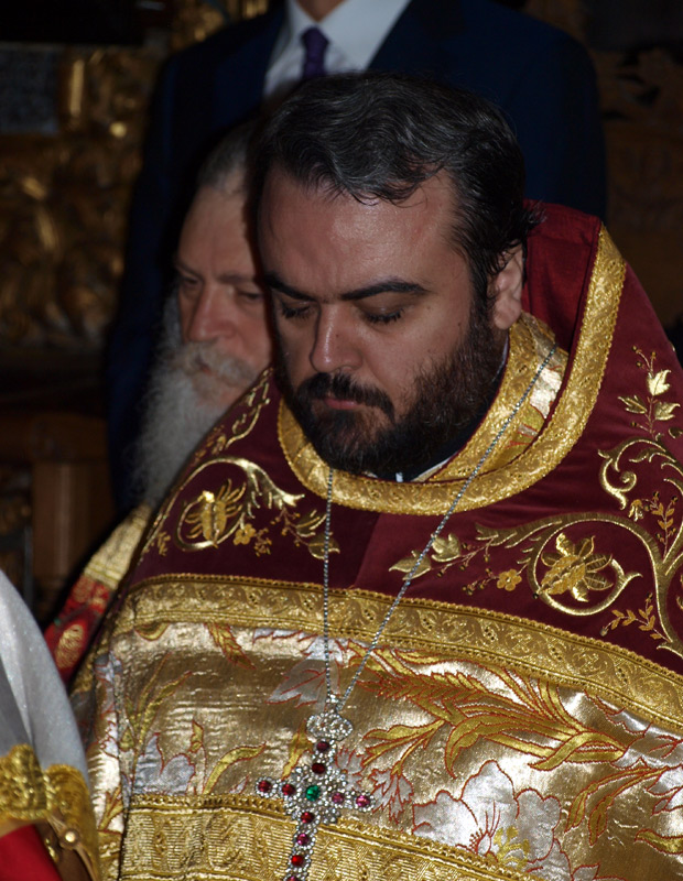 Αρχιγραμματεύς του Οικουμενικού Θρόνου αρχιμανδρίτης Βαρθολομαίος Σαμαράς