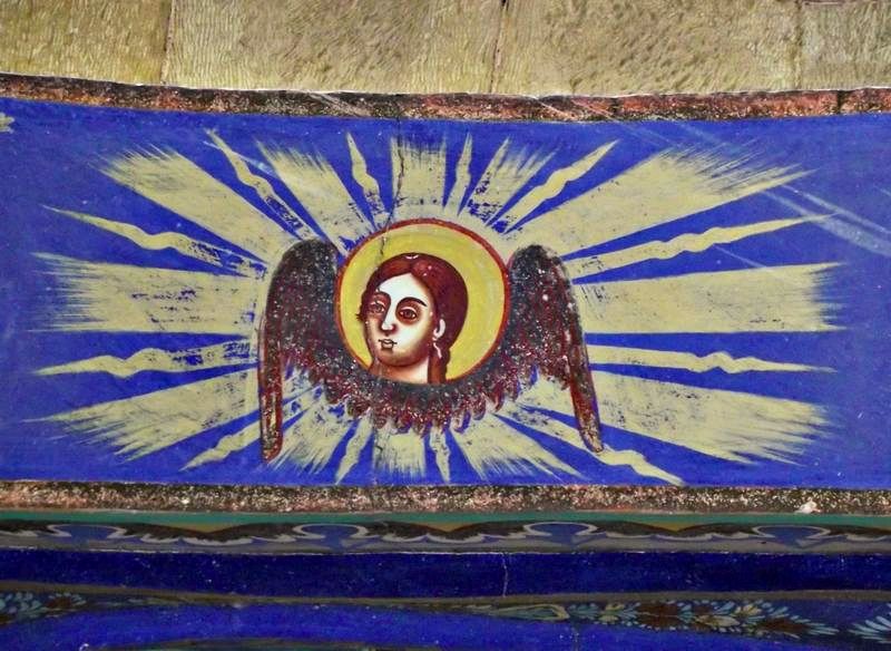 an angel from Batoshevo monastery
