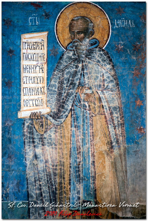 Sfantul Cuvios Daniil Sihastrul (18 dec.) - Voronet