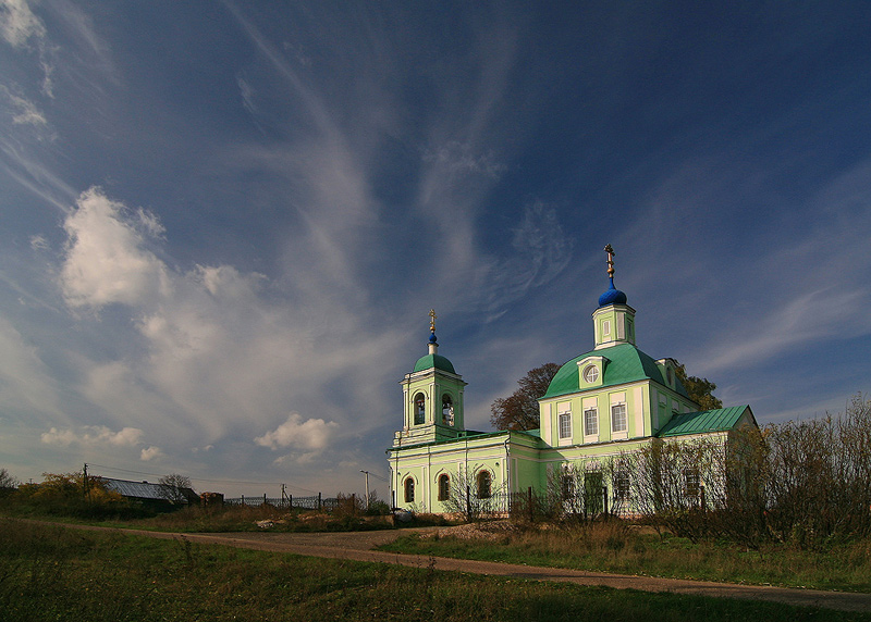 Село Рязанцы Троицкая церковь