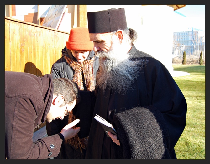 Parintele Irineu Curtescu, azi in Bucuresti 3