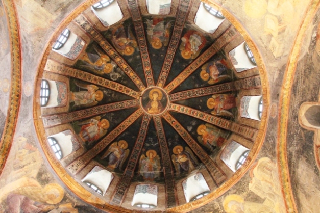 Fresco from Chora monastery in Constantinople