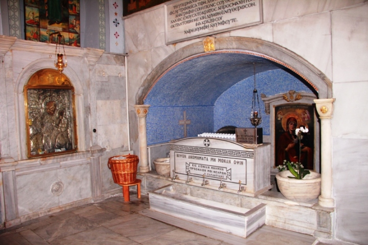 Holy Spring in Blacherna Church