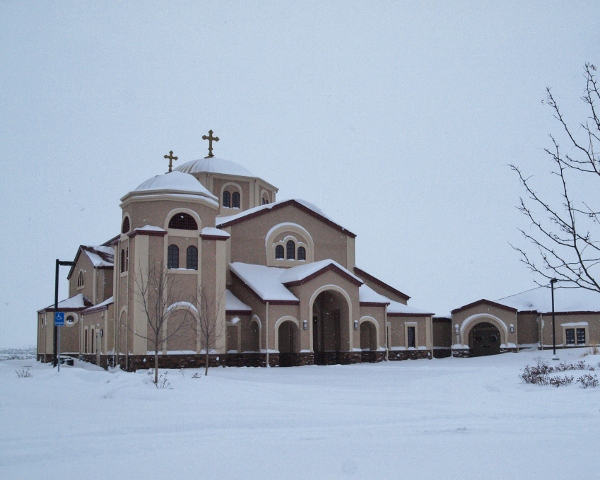 Christmas Eve morning and snow