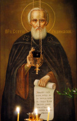 przecisz 
św. Sergij z Radoneża w cerkwi św. Jana Klimaka 
2011-12-17 12:38:36