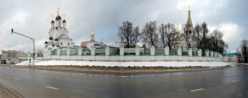 Храмовый комплекс Благовещения Пресвятой Богородицы (панорама)