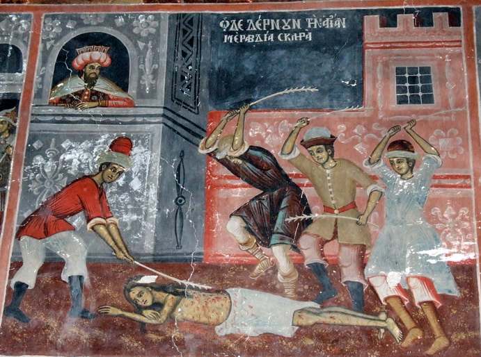 На планини Ланга - Mанастир Свете Марине