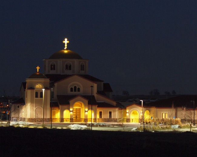 St Luke AOC at Night