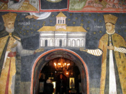 Mitrut Popoiu 
Matei Basarab şi doamna Elena, ctitorii mănăstirii Arnota 
2012-01-30 21:48:24