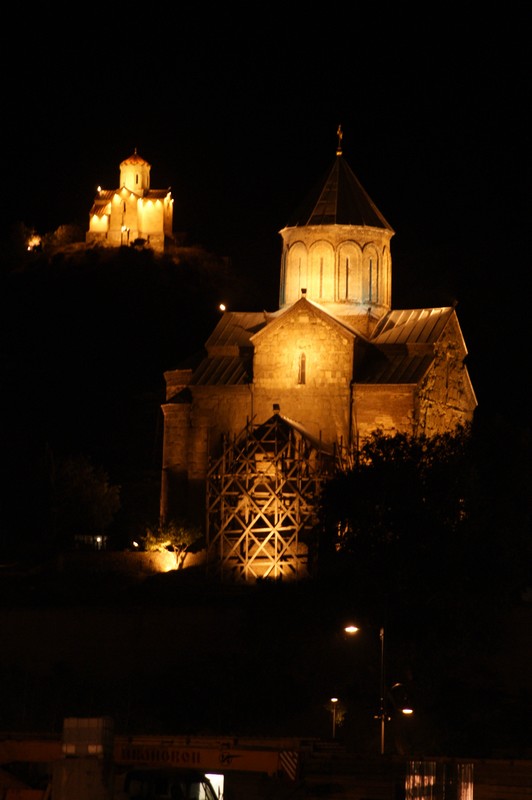 Tbilisi nocą