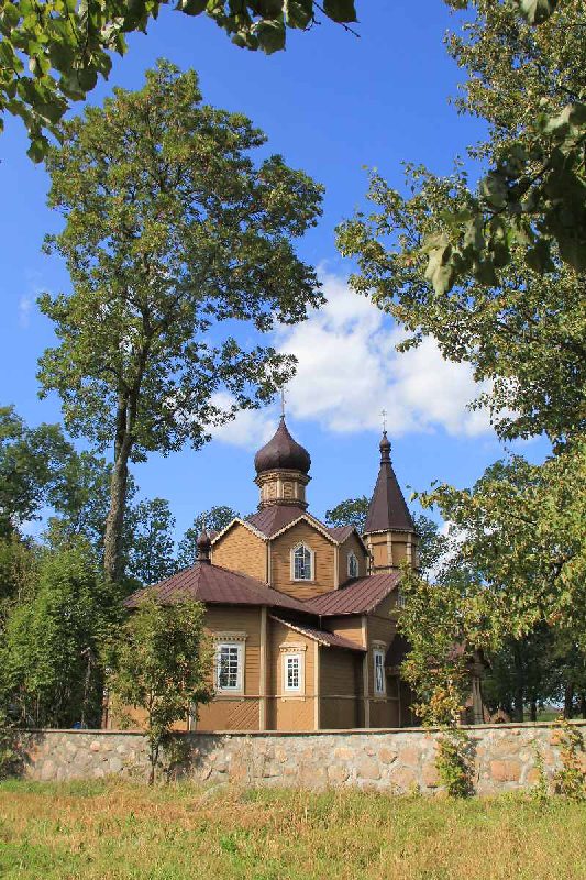 Orthodox church in Nowa Wola, Poland