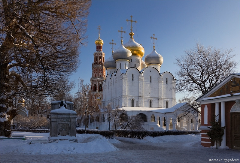 Январь в Новодевичьем