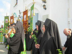 elena kirpu 
Крестный ход после праздничной Литургии.  
2012-02-05 13:16:01