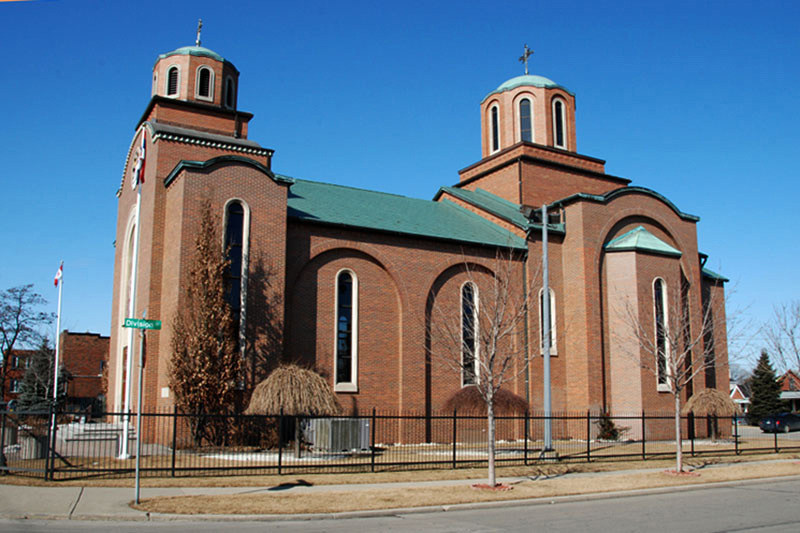 St. Nikolas Serbian Orthodox Church, Barton St. in Hamilton,ON, Canada