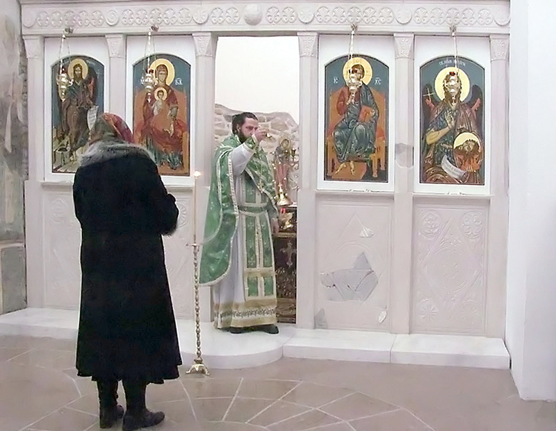 Вече действащият храм Свети Иоан Предтеча