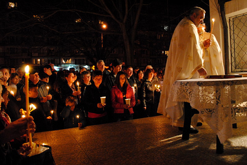 Before Paschal Liturgy