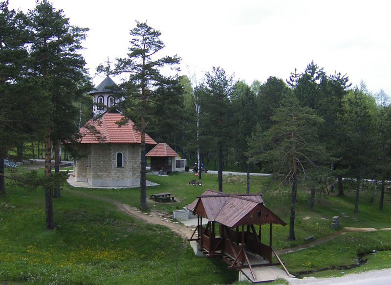 Храм Св.Пантелејмона на Дивчибарама изграђена 2001.год.