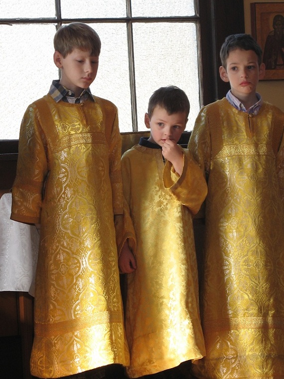 Three acolytes