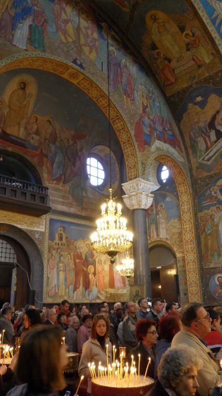 Разпети петък в църквата Св. Неделя,София (Хв.)