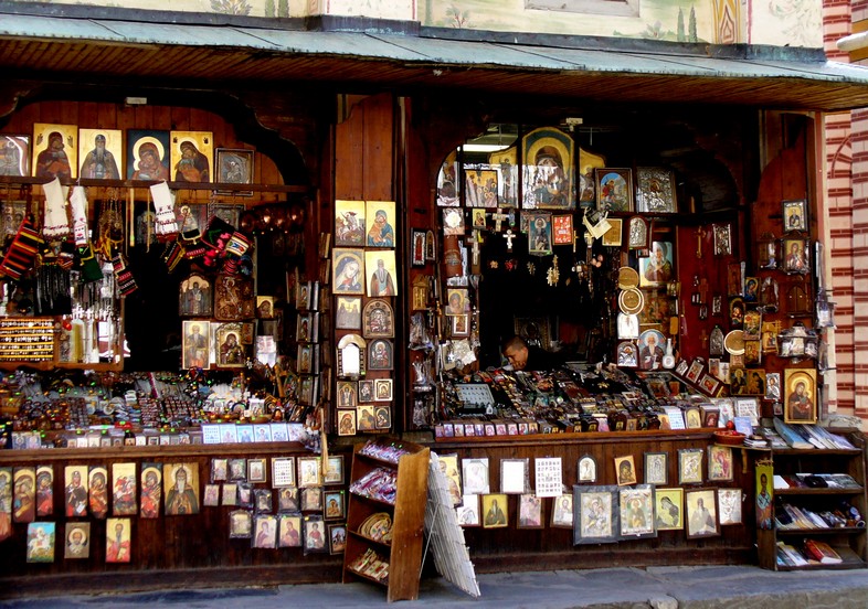 In the Rila Monastery