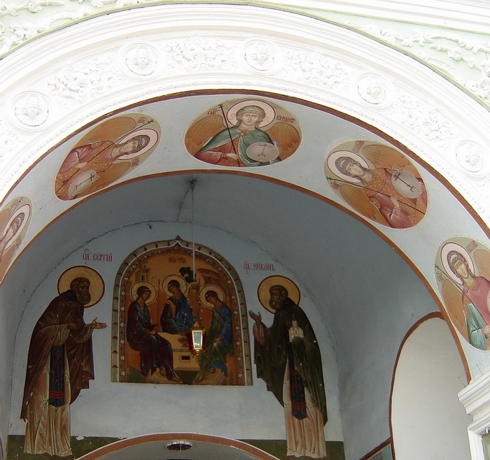 Лавра. Фрагмент фрески