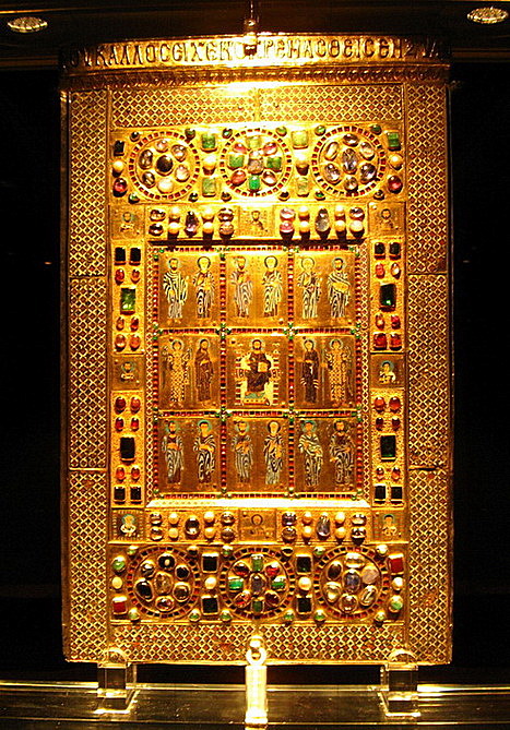 Saint Cross Reliquary from Limburg (verso)
