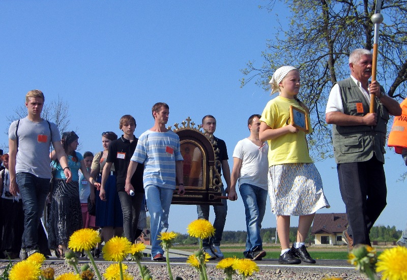 Pilgrimage to monastery in Zwierki close to Bialystok