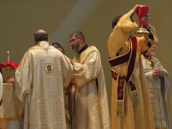 Bishop Basil's First Liturgy St Luke Church