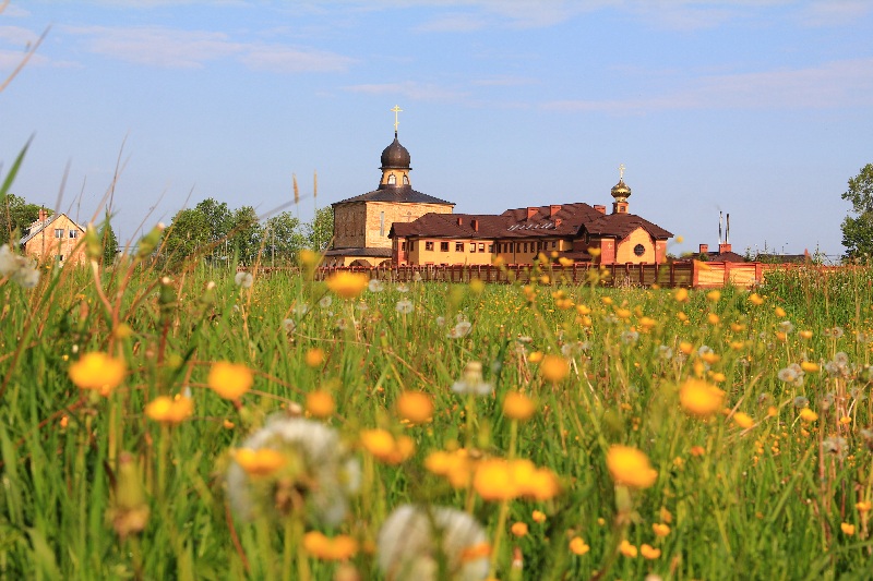 Orthodox Convent in Zwierki, Poland
