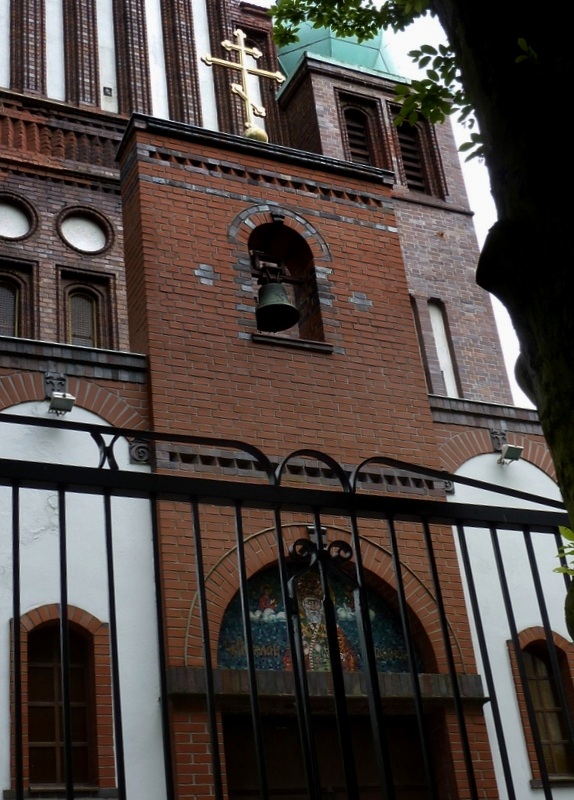 Fasada cerkwi św. Mikołaja Cudotwórcy w Gdańsku