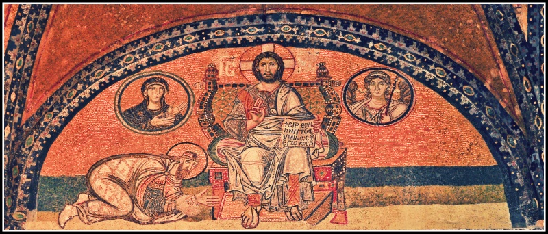 Mozaic la Agia Sofia