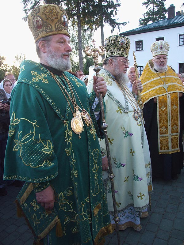 Święto pafafialne w klastorze św.Onufrego w Jabłecznej